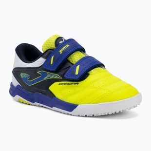 Детски футболни обувки Joma Cancha Jr IN fluor yellow