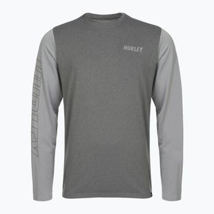 Мъжки дълъг ръкав Hurley H2O-Dri Easton ion grey heather