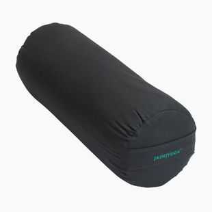 Болстър за йога JadeYoga Organic Cotton Round Bolster black