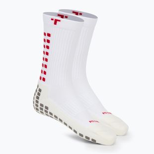Футболни чорапи TRUsox Mid-Calf Cushion 3.0 Limited Edition white/red