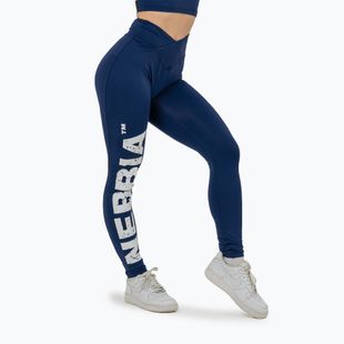 Дамски клин за тренировка NEBBIA Glute Check High Waisted dark blue