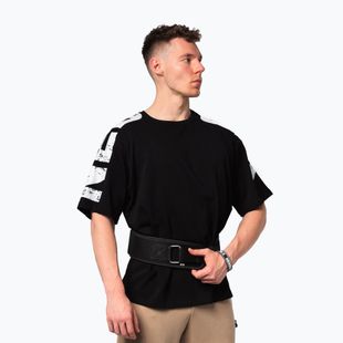 Мъжка тениска за тренировка NEBBIA Lifting Club black