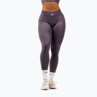 Дамски тренировъчен клин NEBBIA Flow Seamless Maximum Push-Up dark grey