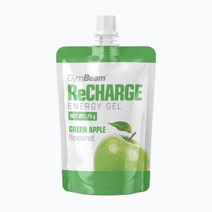 Енергийно желе GymBeam ReCharge 75 g green apple