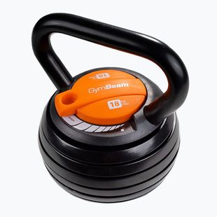 Регулируем кетълбел GymBeam Kettlebell Adjustable 18 kg black