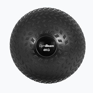 Медицинска топка GymBeam Slam Ball 4 кг черна