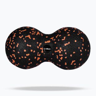 Ролка за масаж GymBeam DuoRoll black/orange