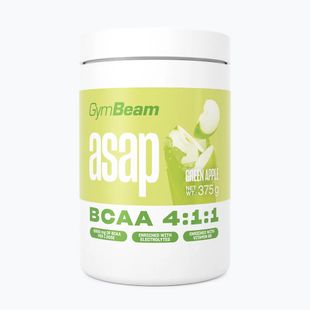 Аминокиселини GymBeam ASAP BCAA 375 g green apple