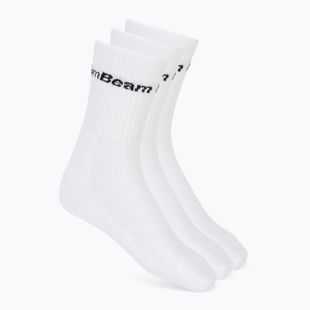Мъжки чорапи GymBeam 32620 3/4 3 чифта white