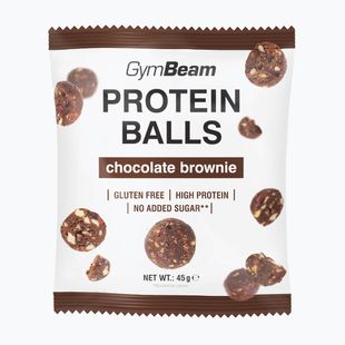 Протеинови топчета GymBeam Protein Balls 45 g chocolate brownie