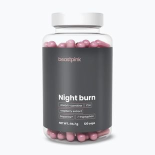 Фет бърнър GymBeam Night Burn 120 капсули