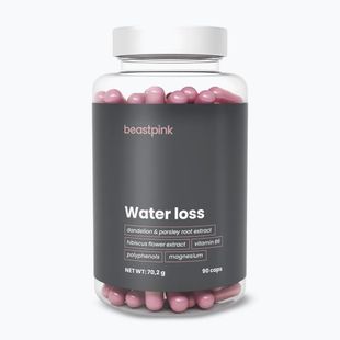 Хранителна добавка GymBeam Water Loss - BeastPink 90 kapsułek
