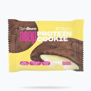 Протеинова бисквитка GymBeam ASAP 70 g banana