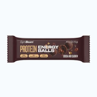 Протеинов бар/Протеиново барче/Протеиново блокче GymBeam Protein Energy Balls 45 g coca/cashew