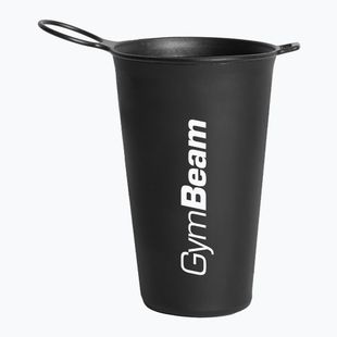 Сгъваема чаша GymBeam Running Cup 200 ml black