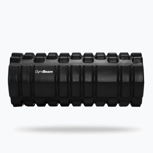 Масажен ролер GymBeam black