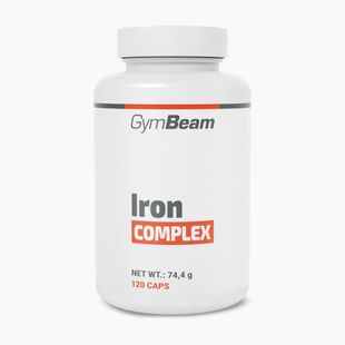 Хранителна добавка с желязо GymBeam Complex 120 kapsułek