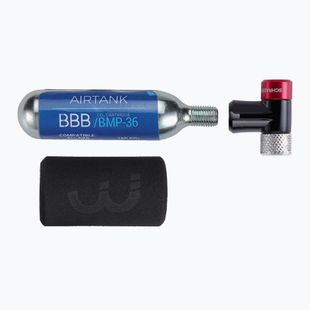 BBB Cycling Co2 AirSpeed помпа + 1x 16g касета черна