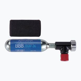 BBB Cycling Co2 EasyAir помпа + 1x 16g касета черна