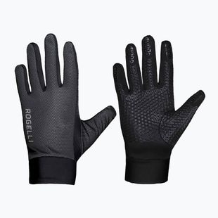 Ръкавици за колоездене Rogelli Laval LW Windproof black