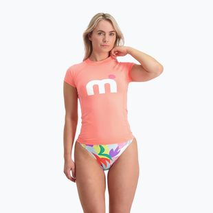 Дамска тениска за плуване Mistral Miami Lycra peach