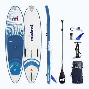 SUP дъска Mistral Sunbusrt Air 9'6 white/blue