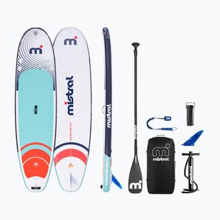 SUP дъска Mistral Sun Rise Air 10'6“ (V2) green/orange/white