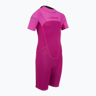 Детски неопренов костюм за плуване Mistral Breeze 76 2,5/2mm Kids Shorty pink
