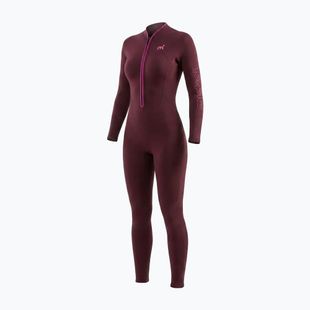 Дамски неопренов костюм за плуване Mistral Sirocco 2,5/2mm Ladies Front Zip burgundy