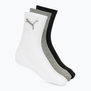 Чорапи PUMA Short Crew 3 чифта grey/white/black