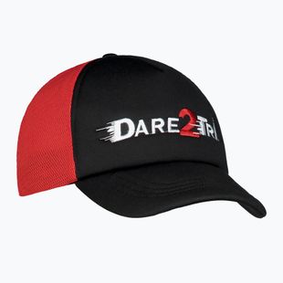 Бейзболна шапка Dare2Tri Truckers black/red