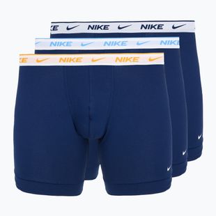 Мъжки боксерки Nike Essential Cotton Stretch 3 pairs blue graphite