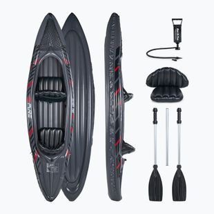 Pure4Fun XPRO Kayak 3.0 надуваем каяк за 2 човека с високо налягане, сив P4F150130