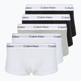 Мъжки боксерки Calvin Klein LV00NB4390 Low Rise Trunk 5 чифта black/white/white/black/white