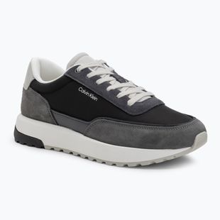 Calvin Klein мъжки обувки HM0HM01714 Low Top Lace Up Repreve Mix Formal Gray/Eggshell/Creamy White