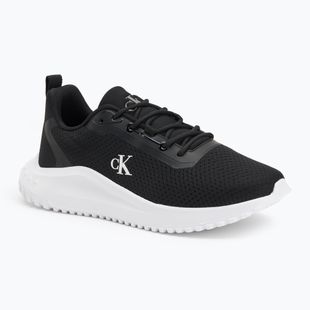 Calvin Klein мъжки обувки YM0YM01285 Hike Runner Mix Mesh Black/Bright White