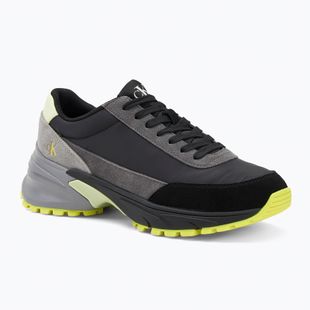 Calvin Klein мъжки обувки YM0YM01292 Hike Runner Casual Ny-Su Ck Black/Granite Grey/Wild Lime