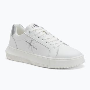 Calvin Klein дамски обувки YW0YW01224 Cupsole Mono Lth Wn white/silver