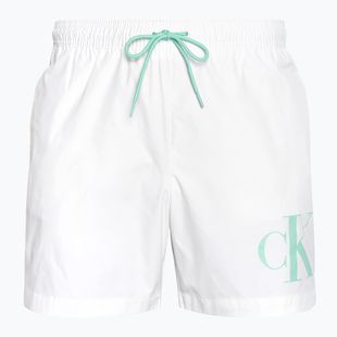 Мъжки бански шорти Calvin Klein Medium Drawstring classic white