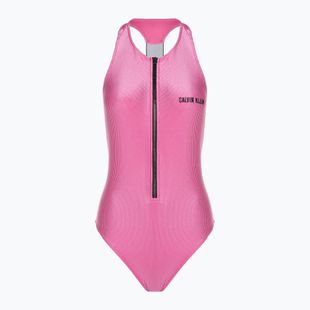 Дамски бански от една част Calvin Klein Racerback One Piece bold pink