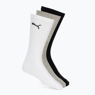 Чорапи PUMA Sport Crew Lightweight 3 чифта white/grey/black