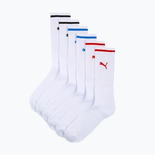 Чорапи PUMA Sport Crew Stripe 3 чифта white
