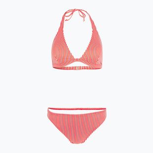 Дамски бански костюм от две части O'Neill Marga Cruz Bikini red simple stripe