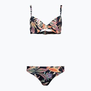 Дамски бански от две части O'Neill Julia Wb Rita Bikini black tropical flower