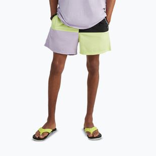 Мъжки къси панталони за плуване O'Neill Wilder Colorblock 16'' sunny lime color block