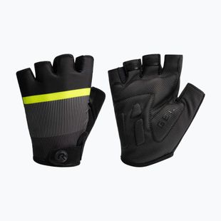 Мъжки ръкавици за колоездене Rogelli Hero II black/fluor/grey