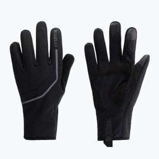 Мъжки ръкавици за колоездене Rogelli Apex Winter Windproof black