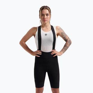 Дамски къси панталони за колоездене Rogelli Signature Bib Short W black