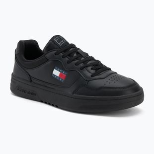 Мъжки обувки Tommy Jeans Cupsole Leather Ess black