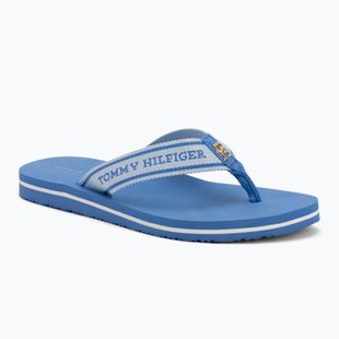 Дамски джапанки Tommy Hilfiger Webbing Beach Sandal blue spell